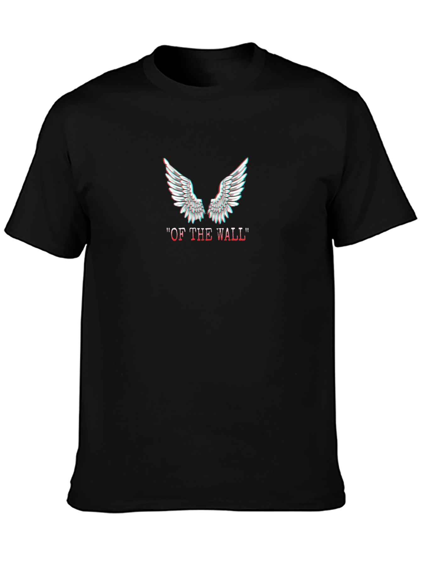 Of The Wall Wings Graphic T-Shirt - Black