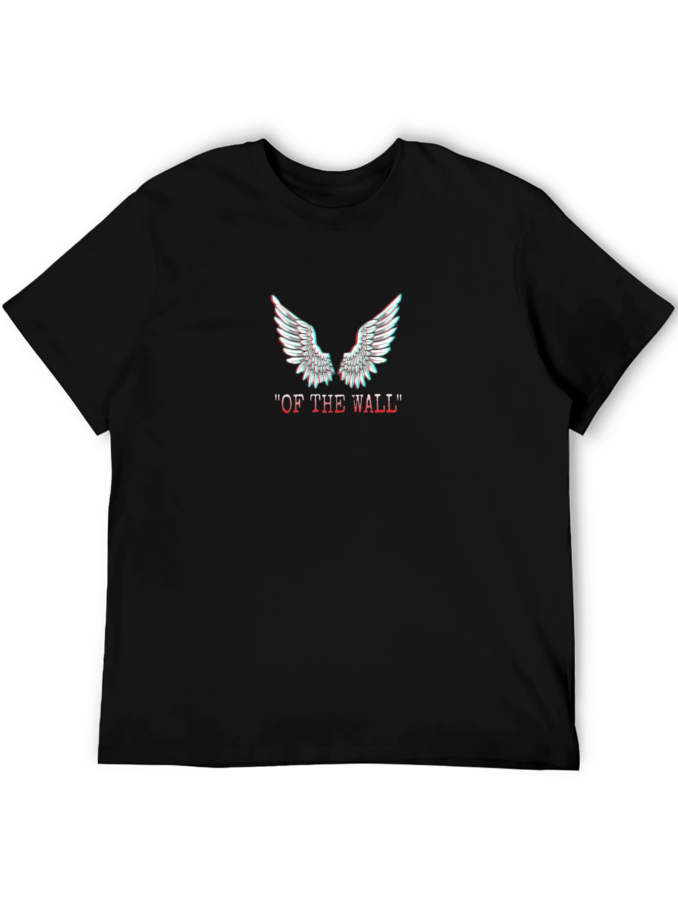 Of The Wall Wings Graphic T-Shirt - Black