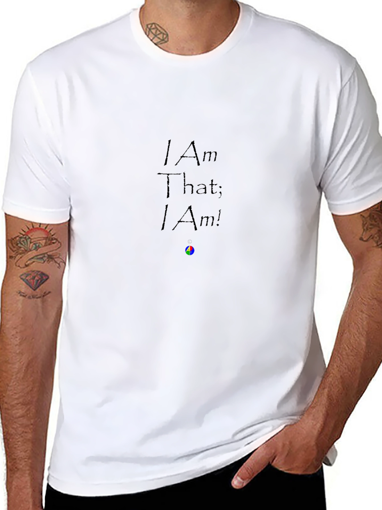 I Am That I Am Black T-Shirt