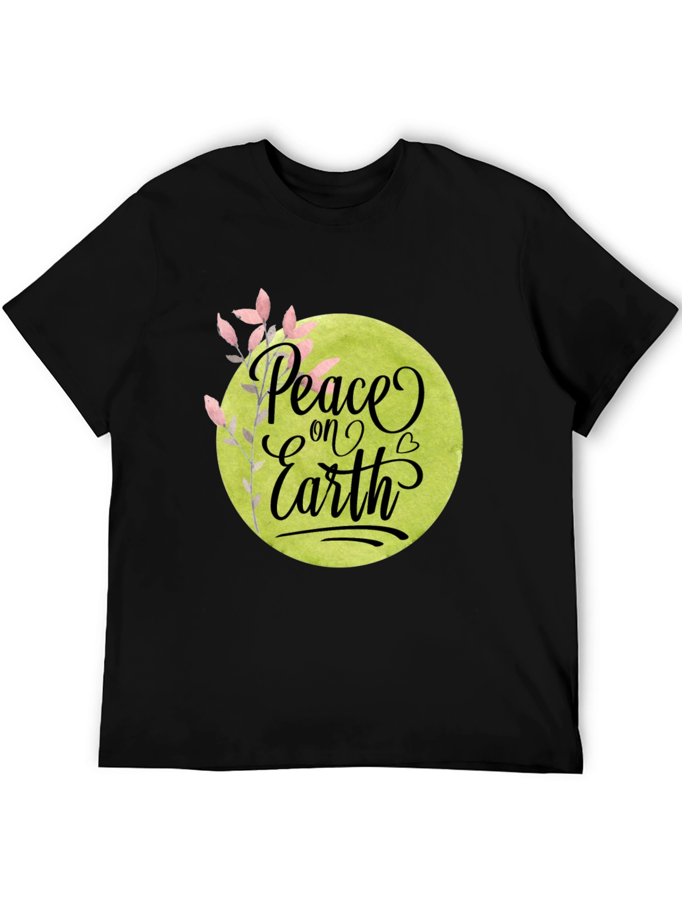 Peace on Earth Graphic Tee - Stylish Comfort
