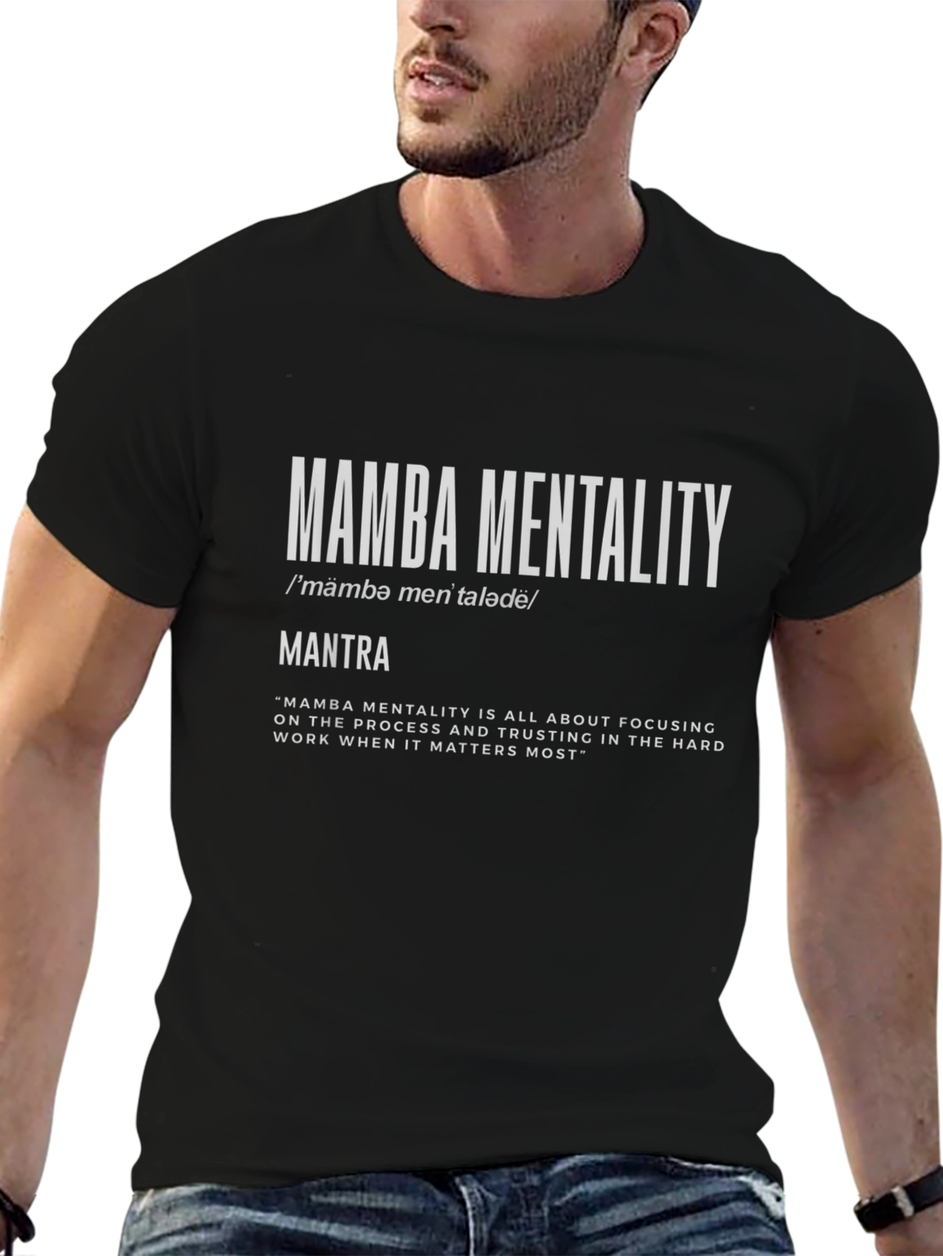Mamba Mentality Graphic Tee - Inspiring Mantra Shirt