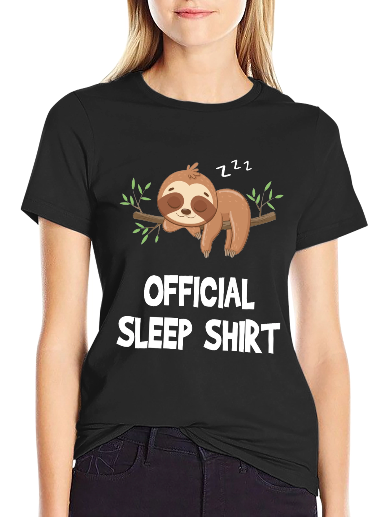 Official Sleep Shirt - Sloth T-Shirt