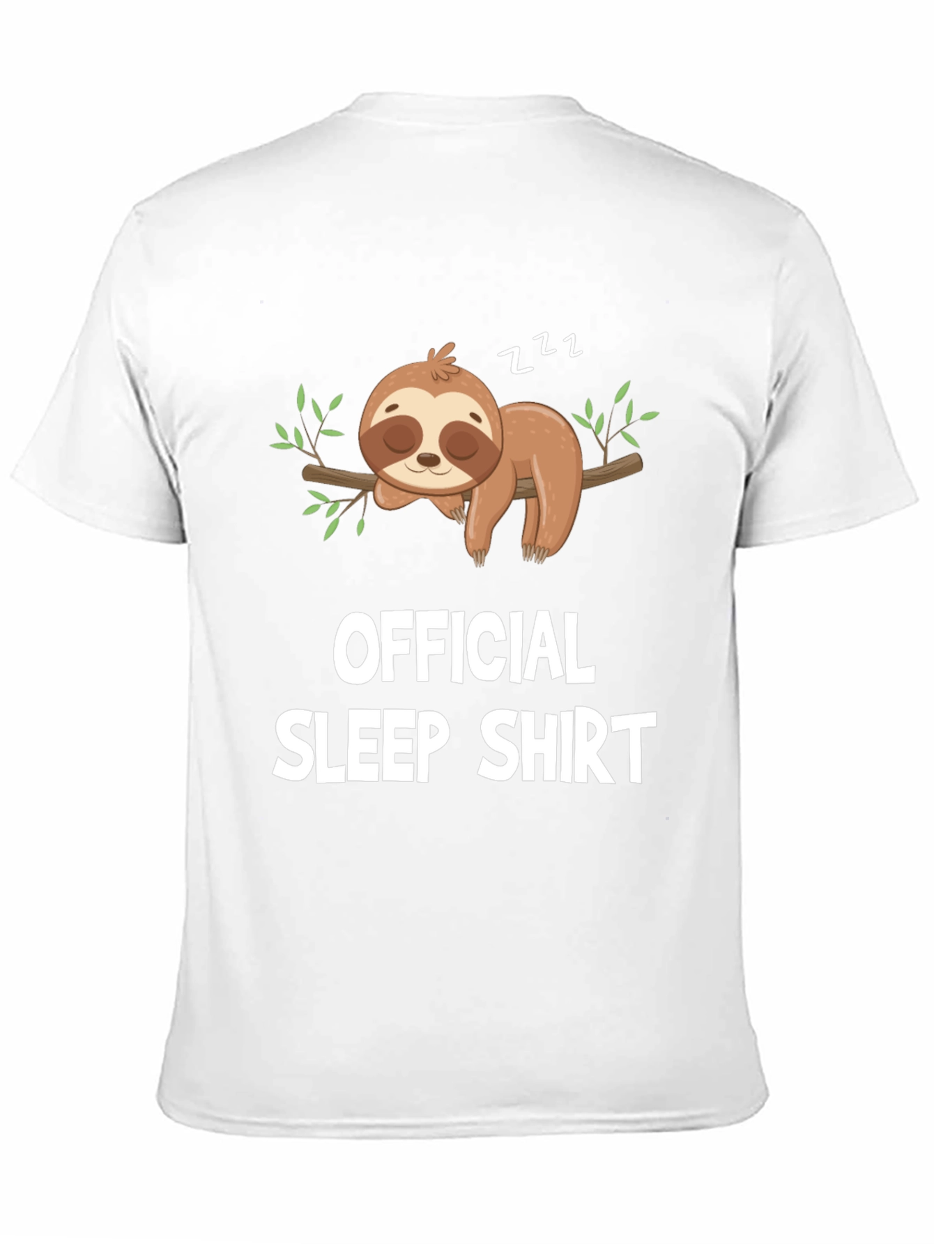 Official Sleep Shirt - Sloth T-Shirt