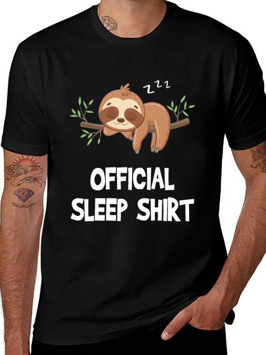 Official Sleep Shirt - Sloth T-Shirt