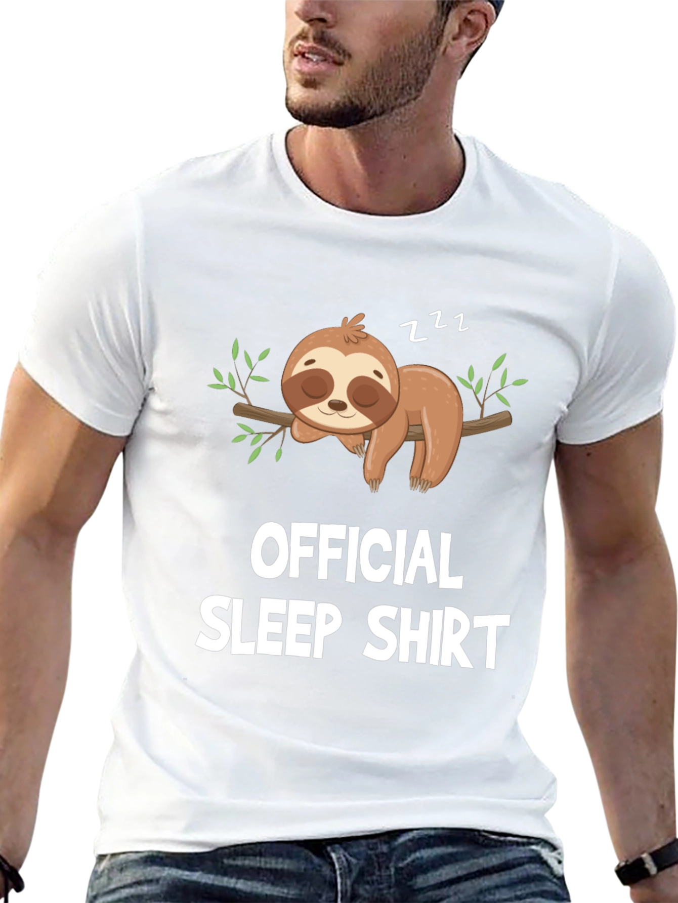 Official Sleep Shirt - Sloth T-Shirt