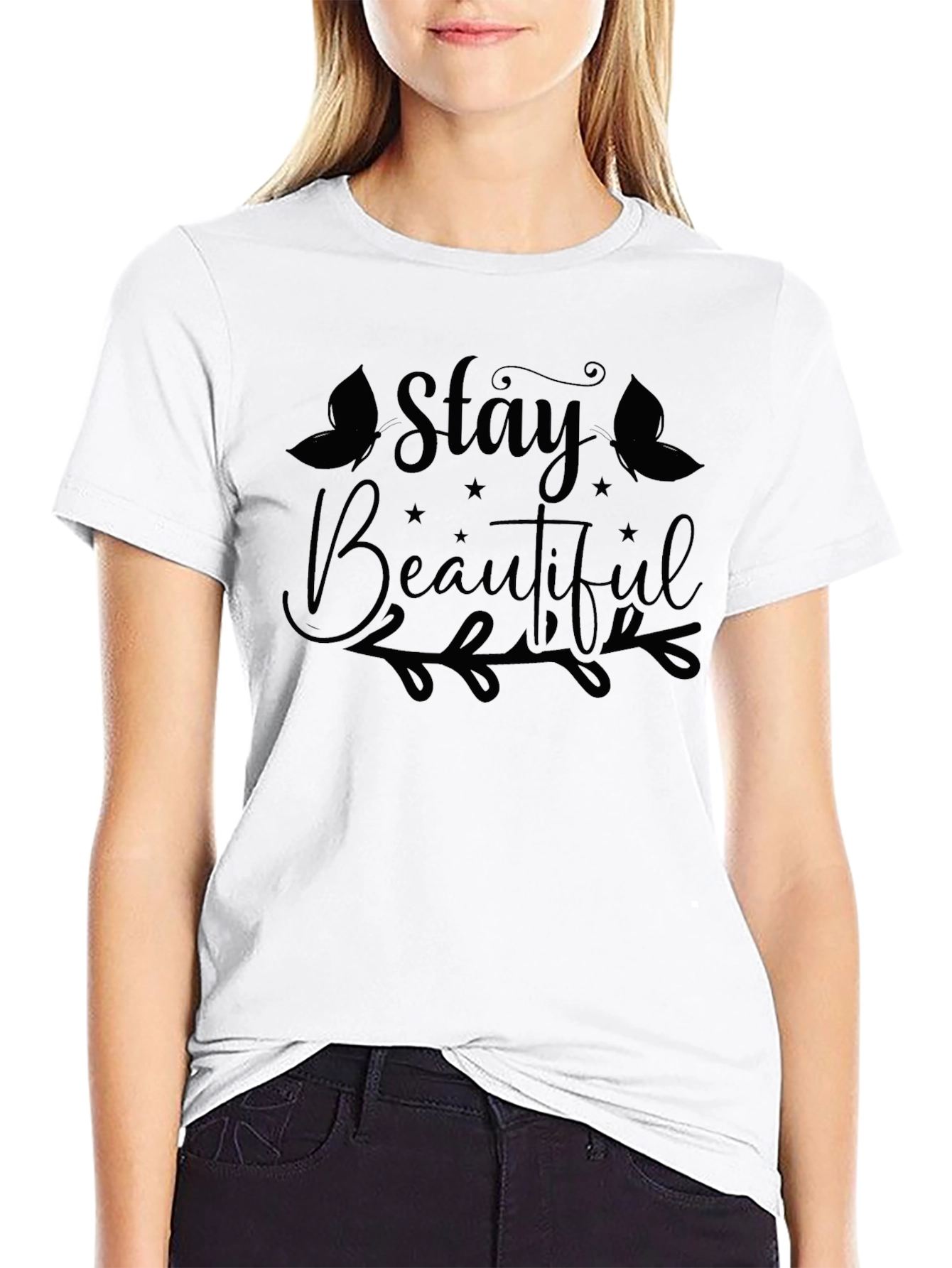 Stay Beautiful Graphic T-Shirt