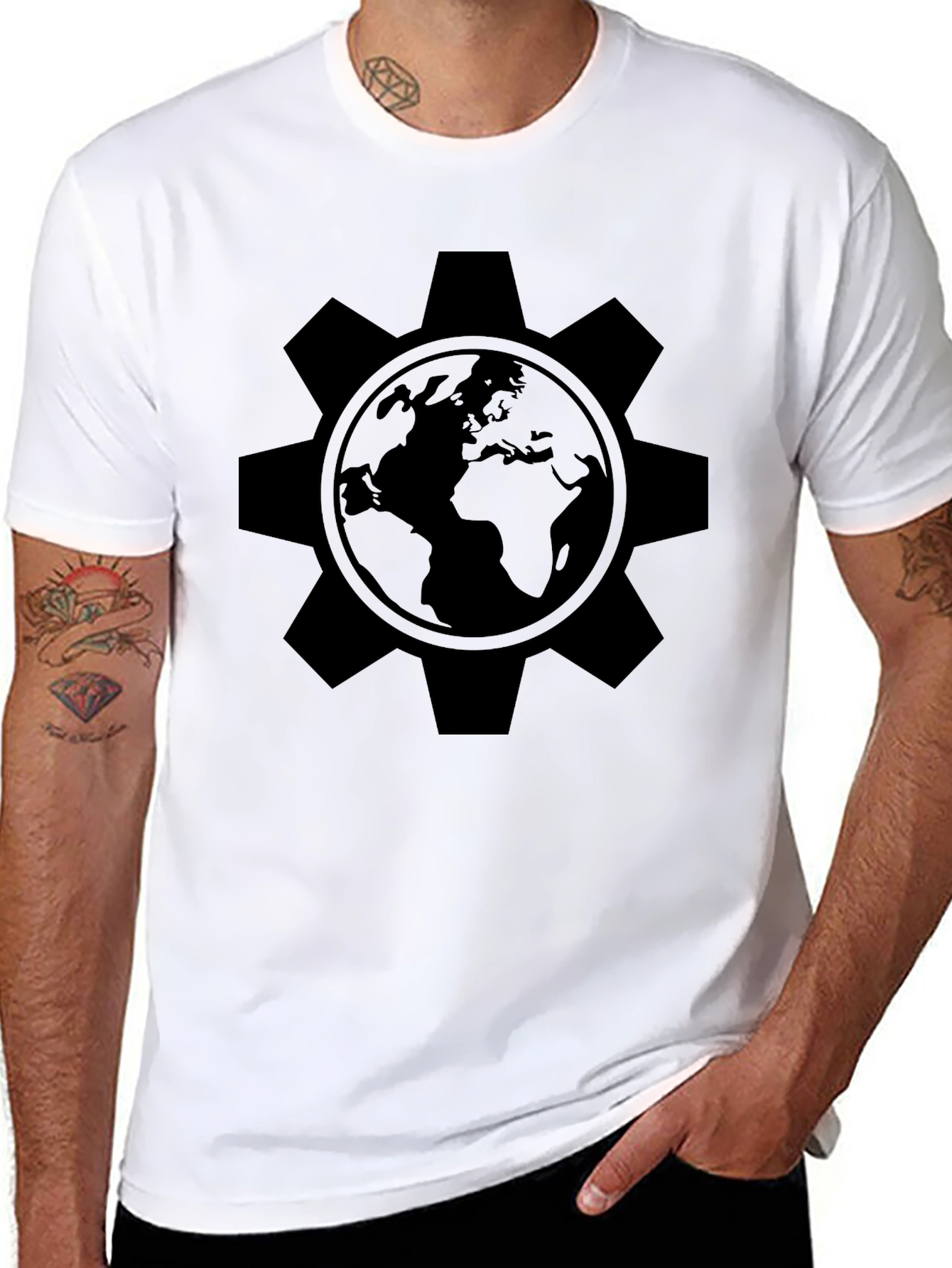 Gear Earth Graphic Tee - Stylish & Unique