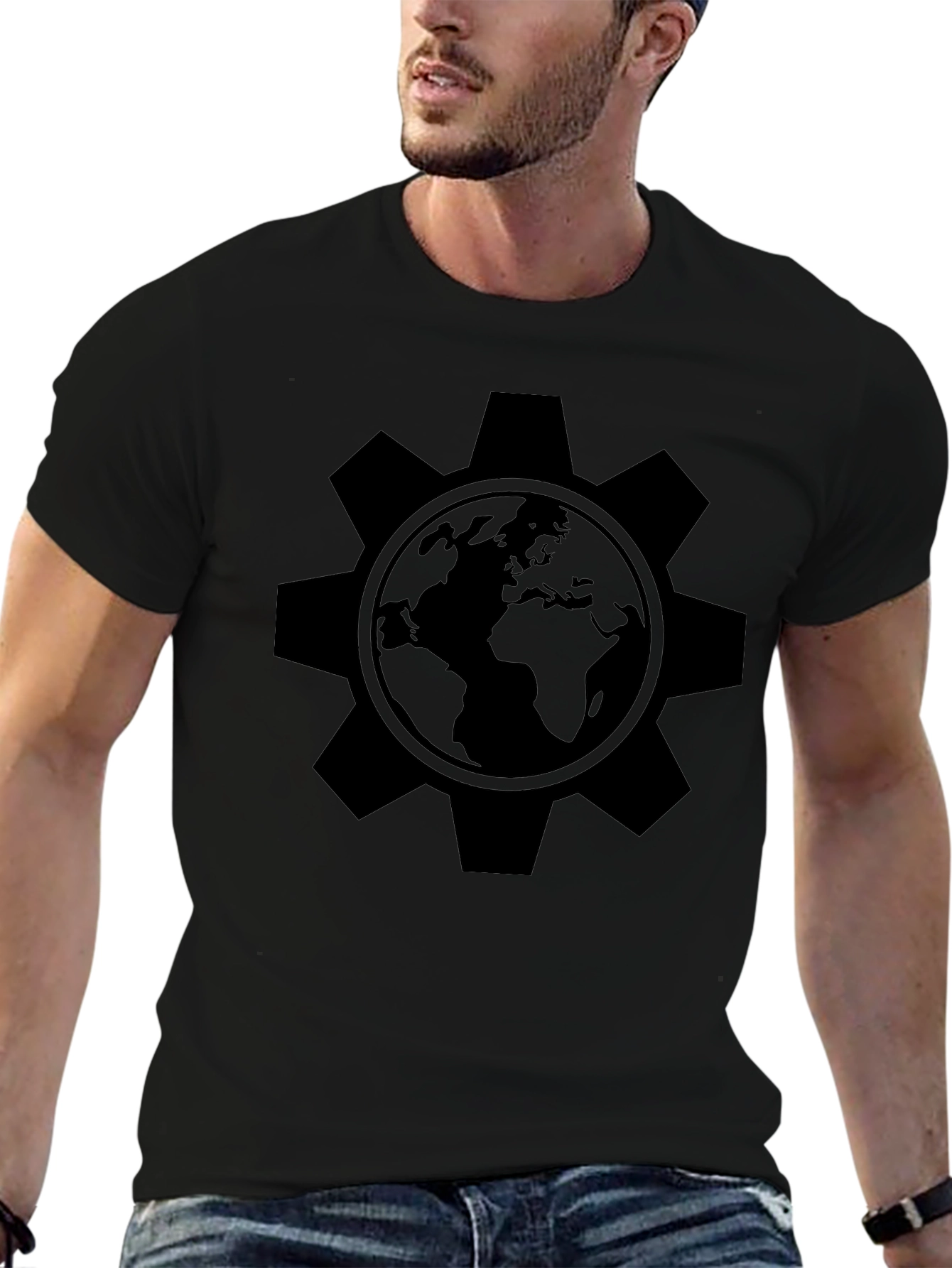Gear Earth Graphic Tee - Stylish & Unique