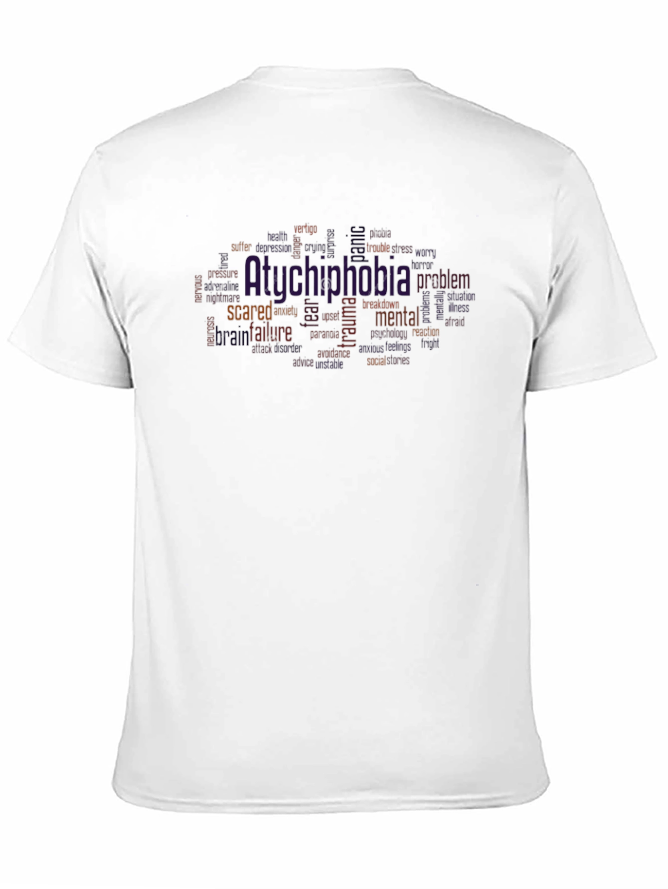Atychiphobia Mental Health T-Shirt