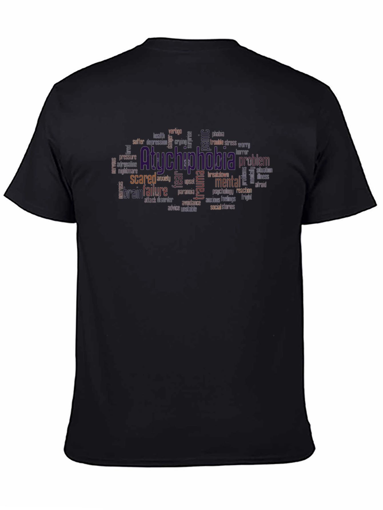 Atychiphobia Mental Health T-Shirt
