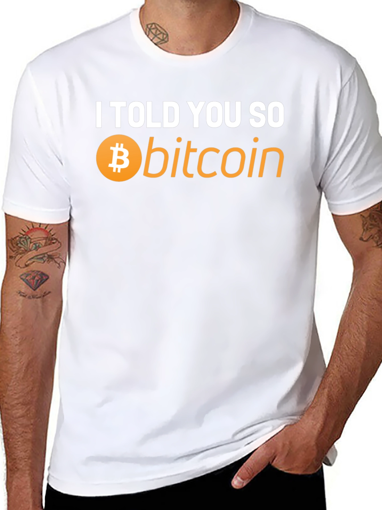 I Told You So Bitcoin T-Shirt - Crypto Hype!
