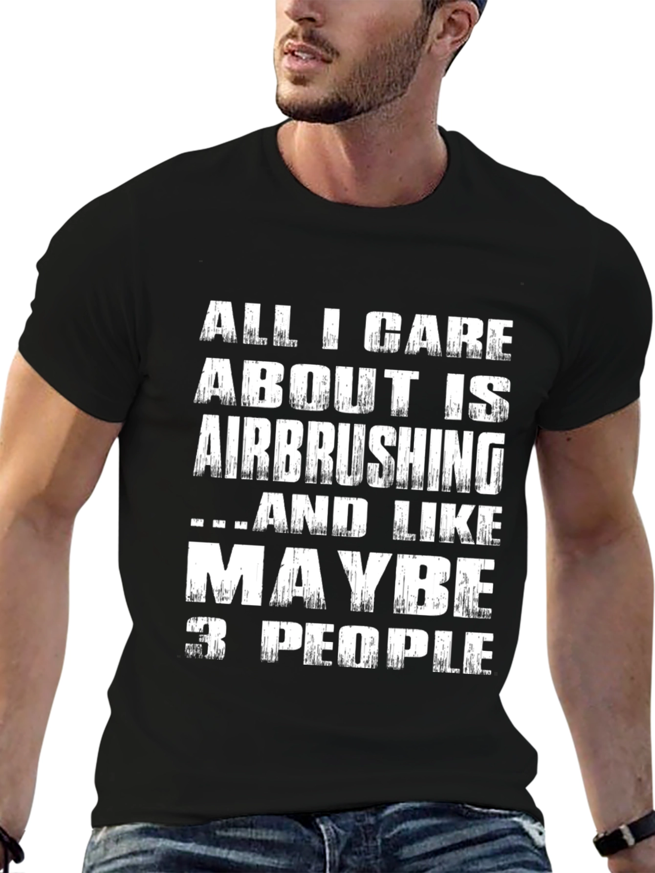 Airbrushing T-Shirt - Hobbyist Humor Tee