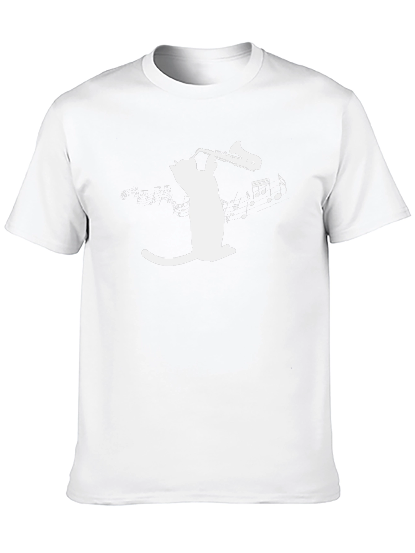 Cool Cat Saxophone Graphic Tee