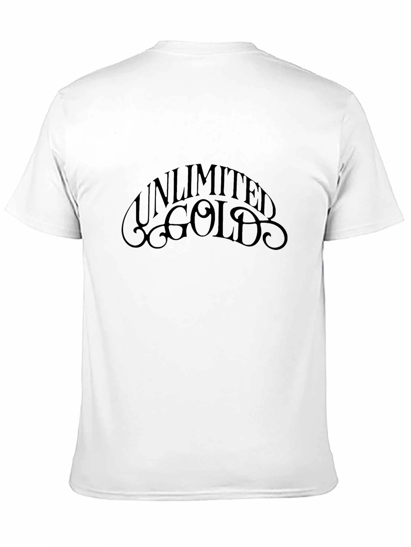 Unlimited Gold Black Graphic Tee