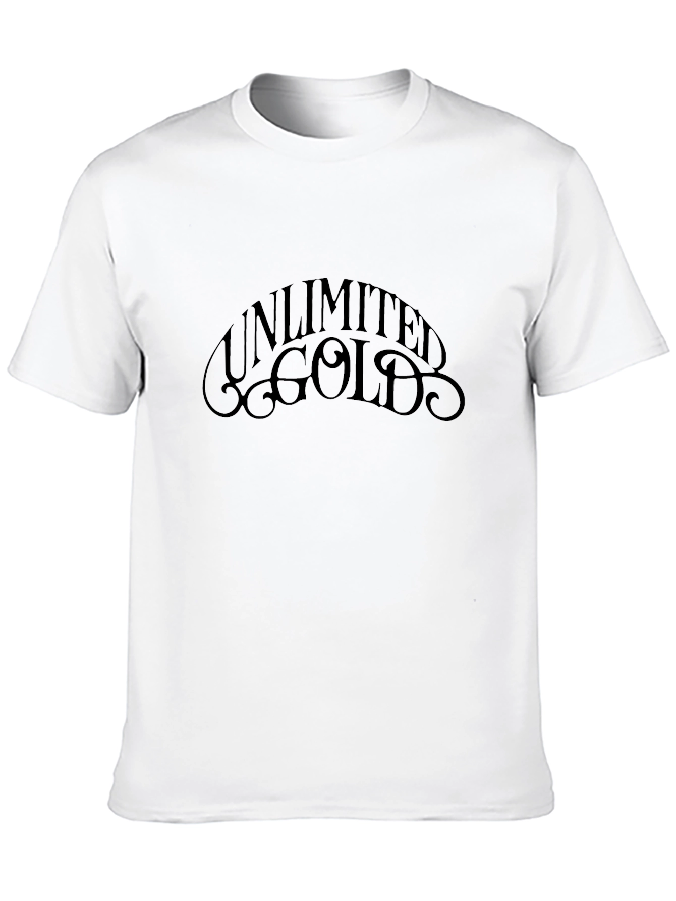 Unlimited Gold Black Graphic Tee
