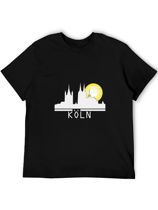 Cologne Skyline T-Shirt - Germany Souvenir