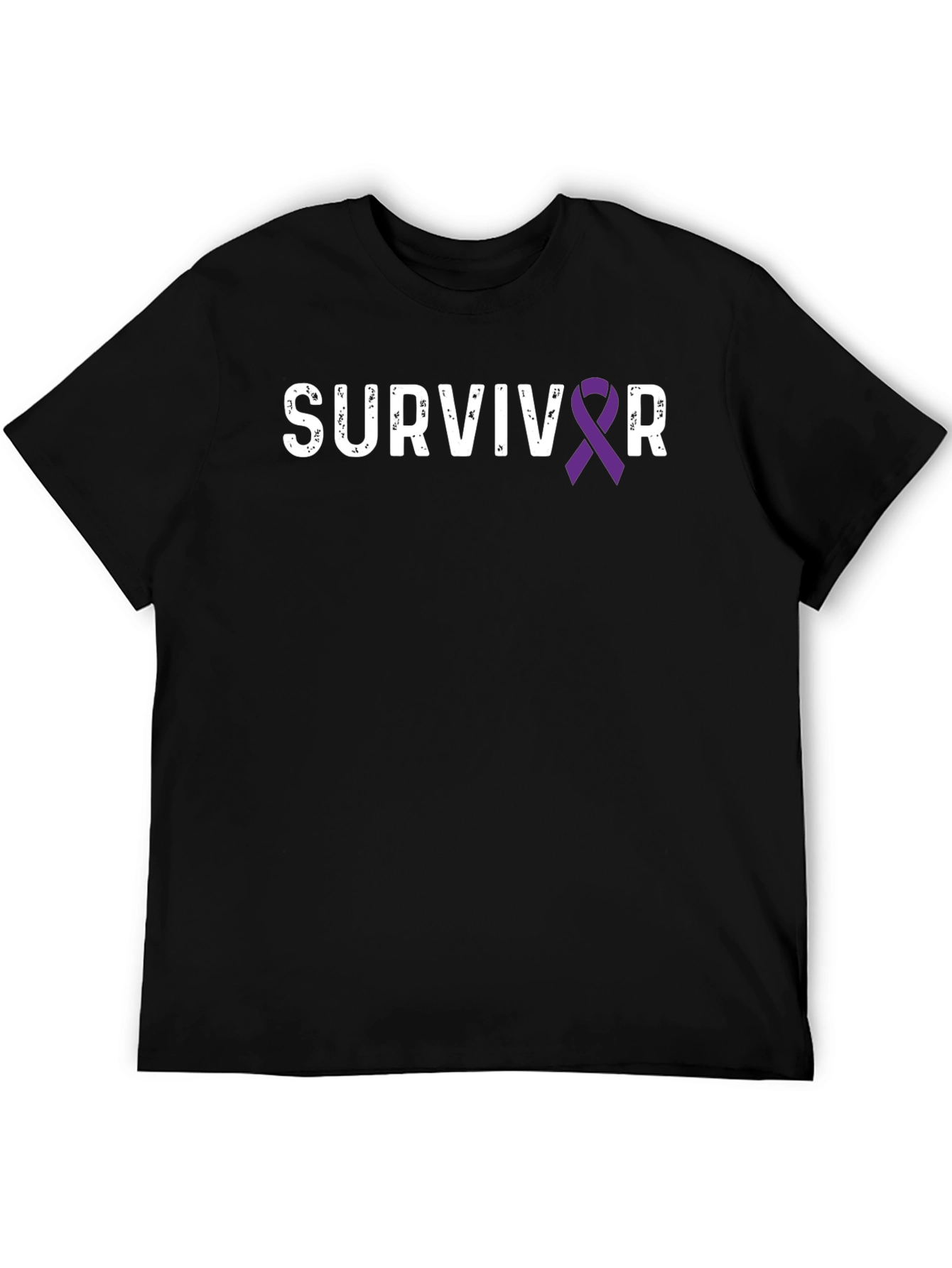 Survivor Ribbon T-Shirt - Awareness & Support