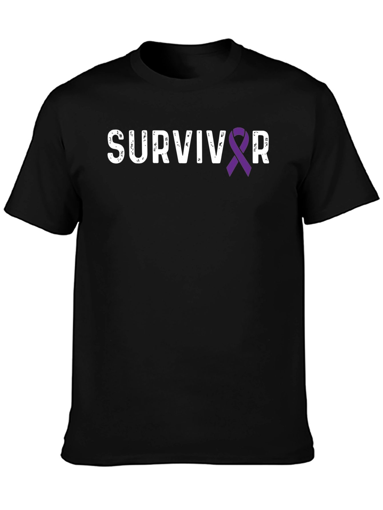 Survivor Ribbon T-Shirt - Awareness & Support