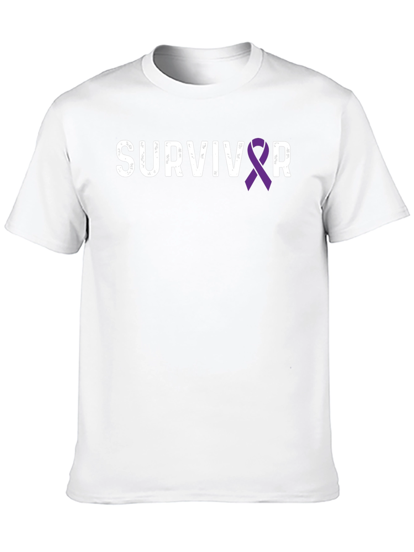 Survivor Ribbon T-Shirt - Awareness & Support