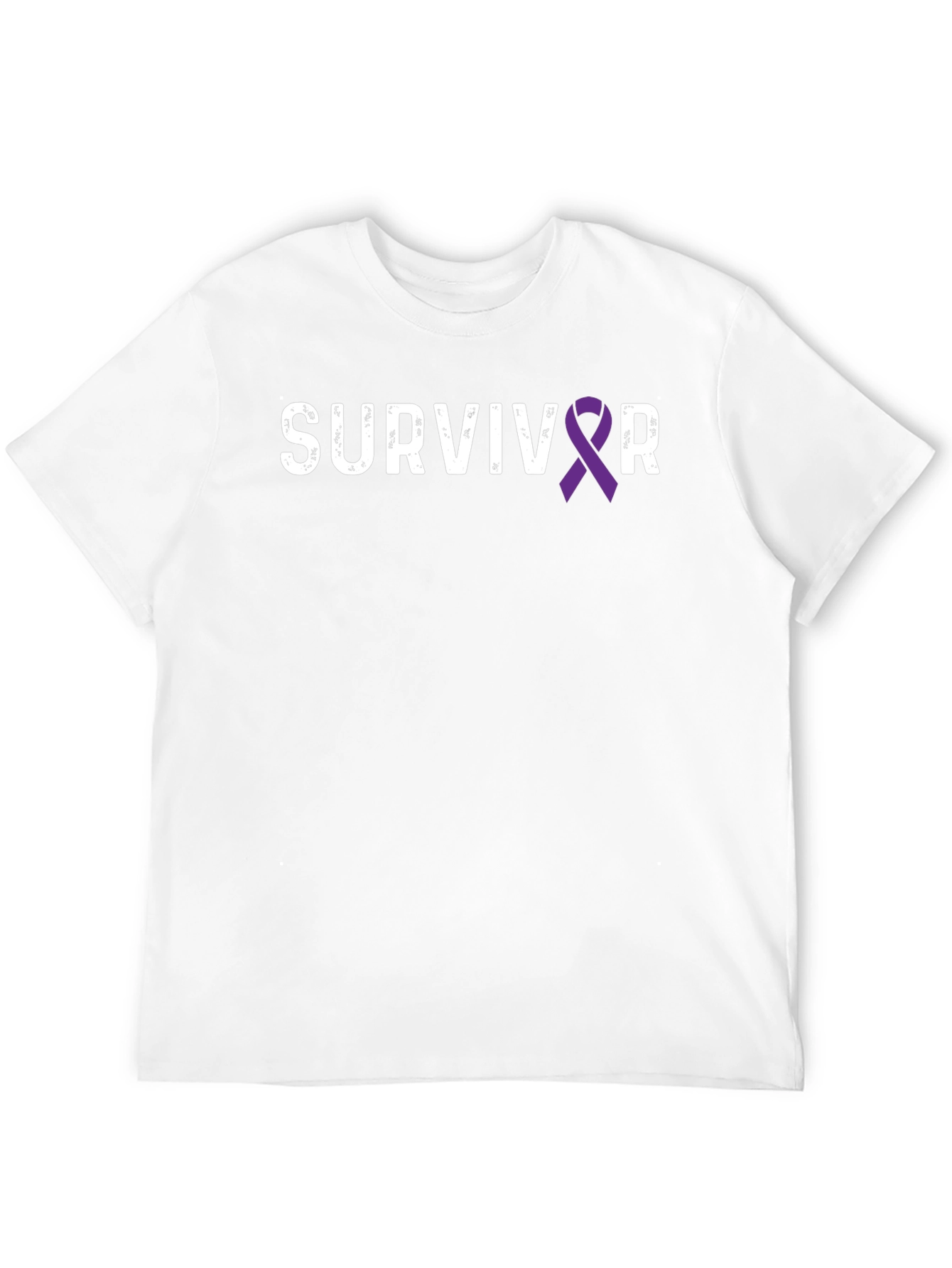 Survivor Ribbon T-Shirt - Awareness & Support