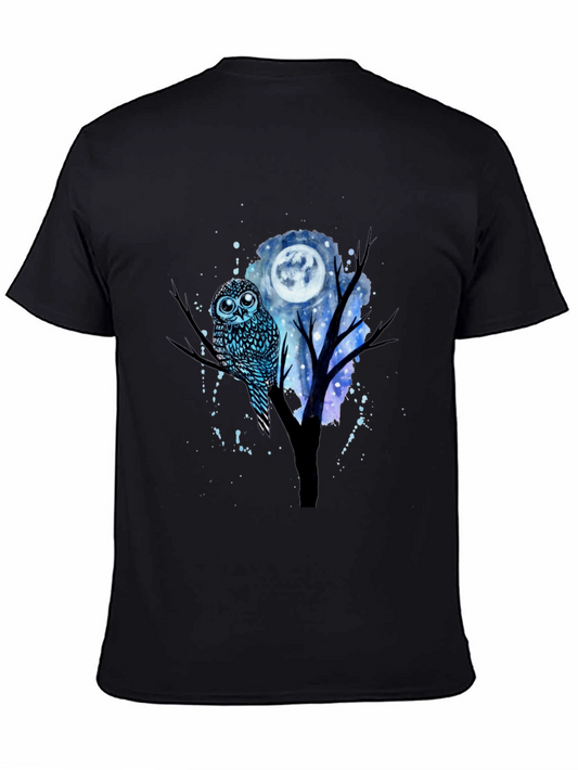 Owl Moon Graphic T-Shirt