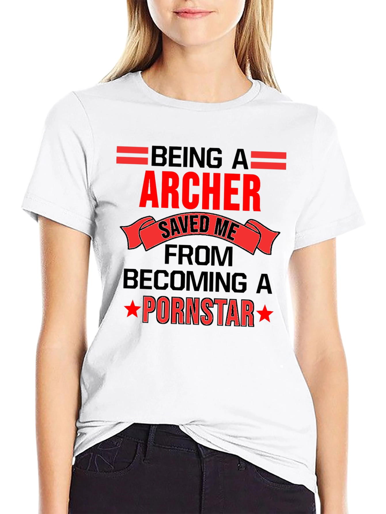 Archer Saved Me T-Shirt - Funny Archery Tee