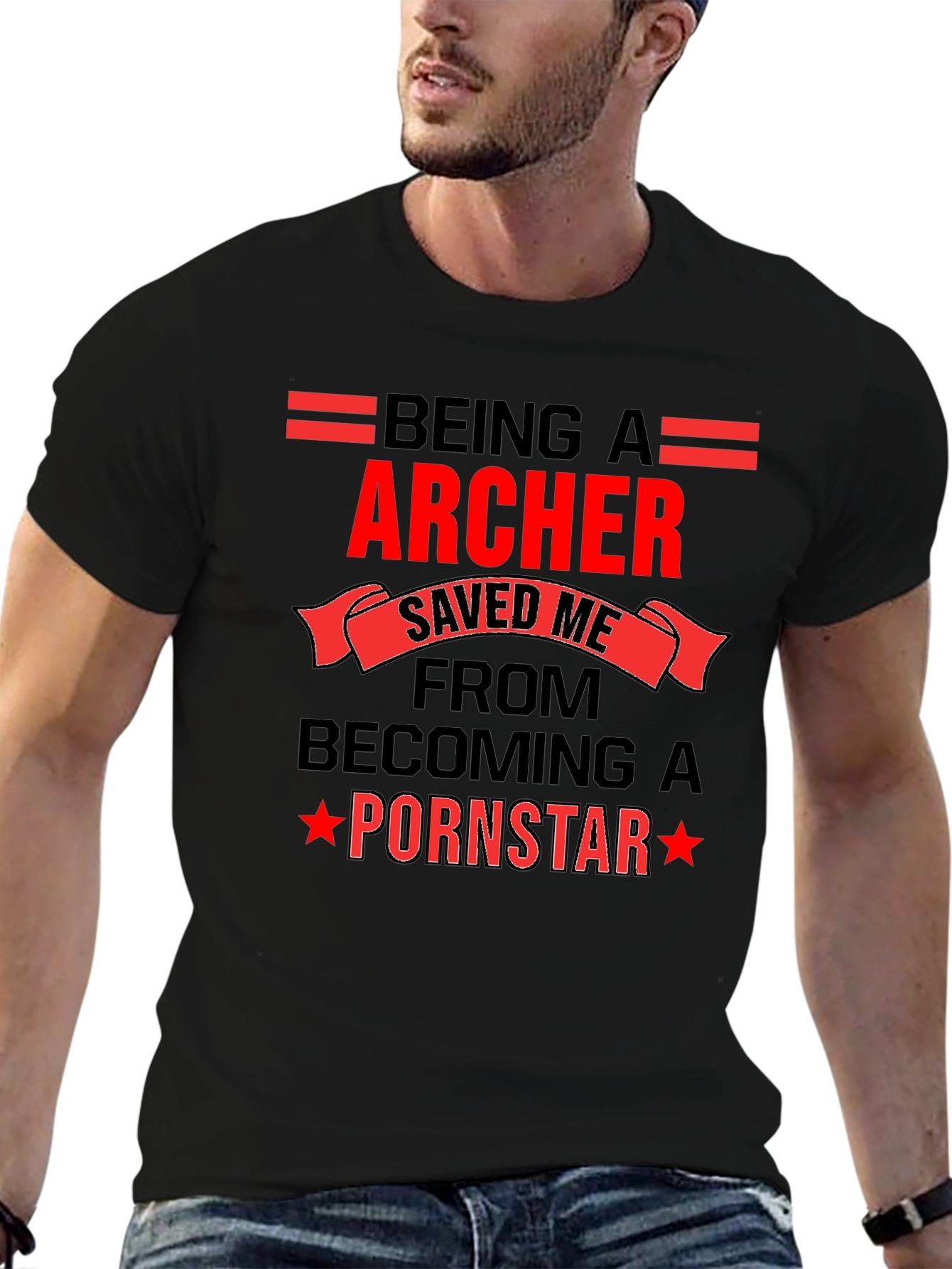 Archer Saved Me T-Shirt - Funny Archery Tee