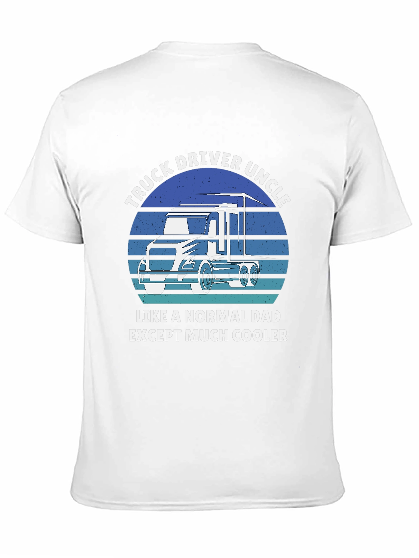 Truck Driver Uncle T-Shirt - Cool Uncle Gift