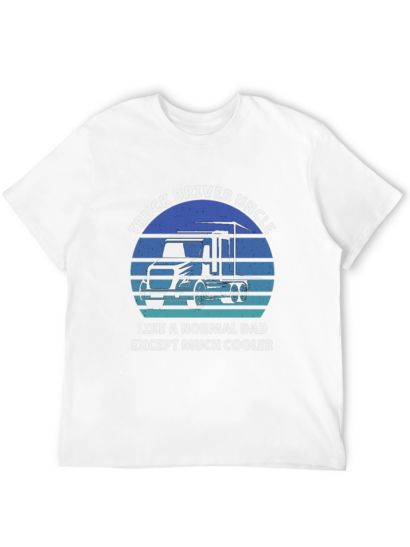 Truck Driver Uncle T-Shirt - Cool Uncle Gift