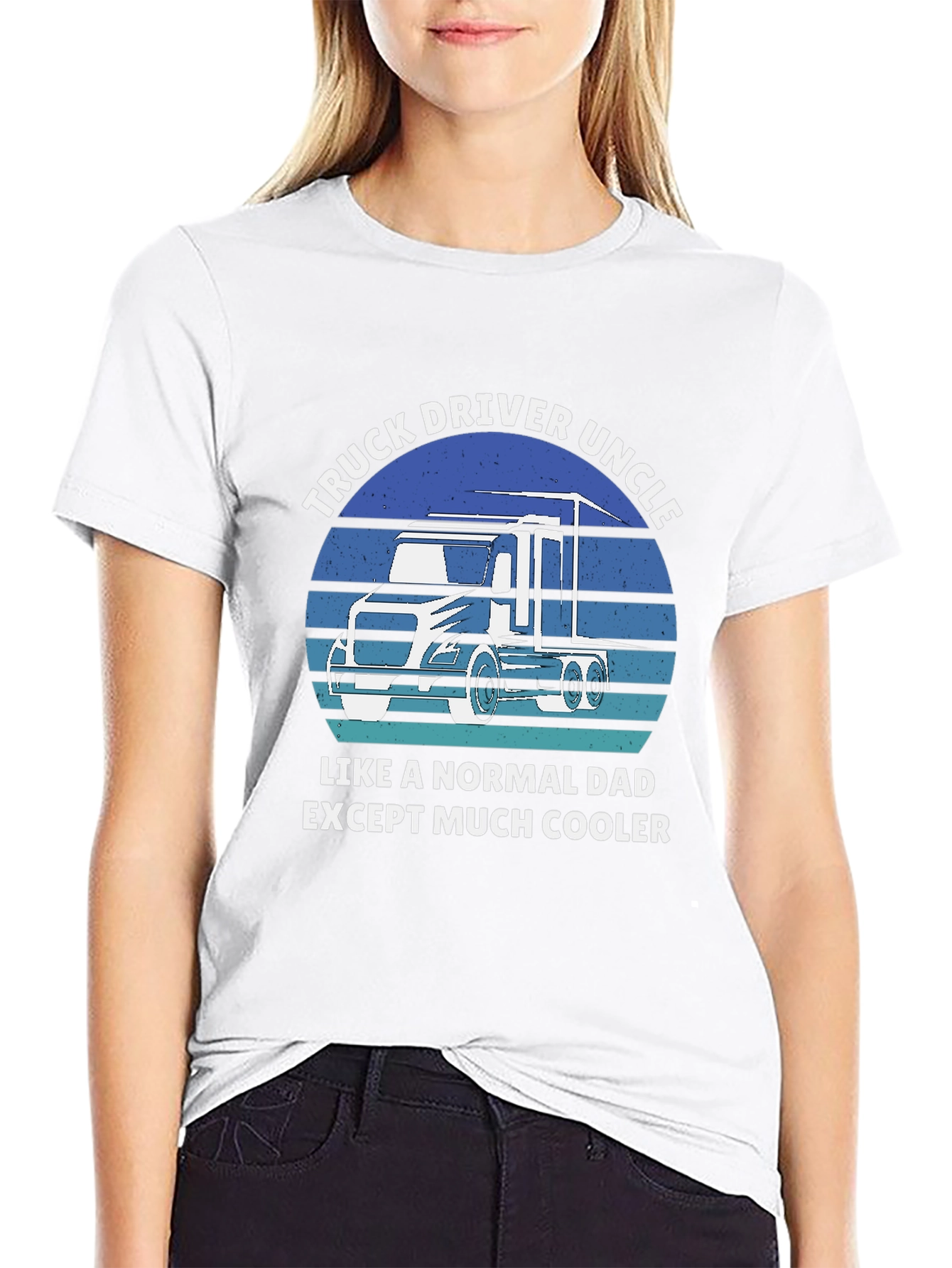 Truck Driver Uncle T-Shirt - Cool Uncle Gift
