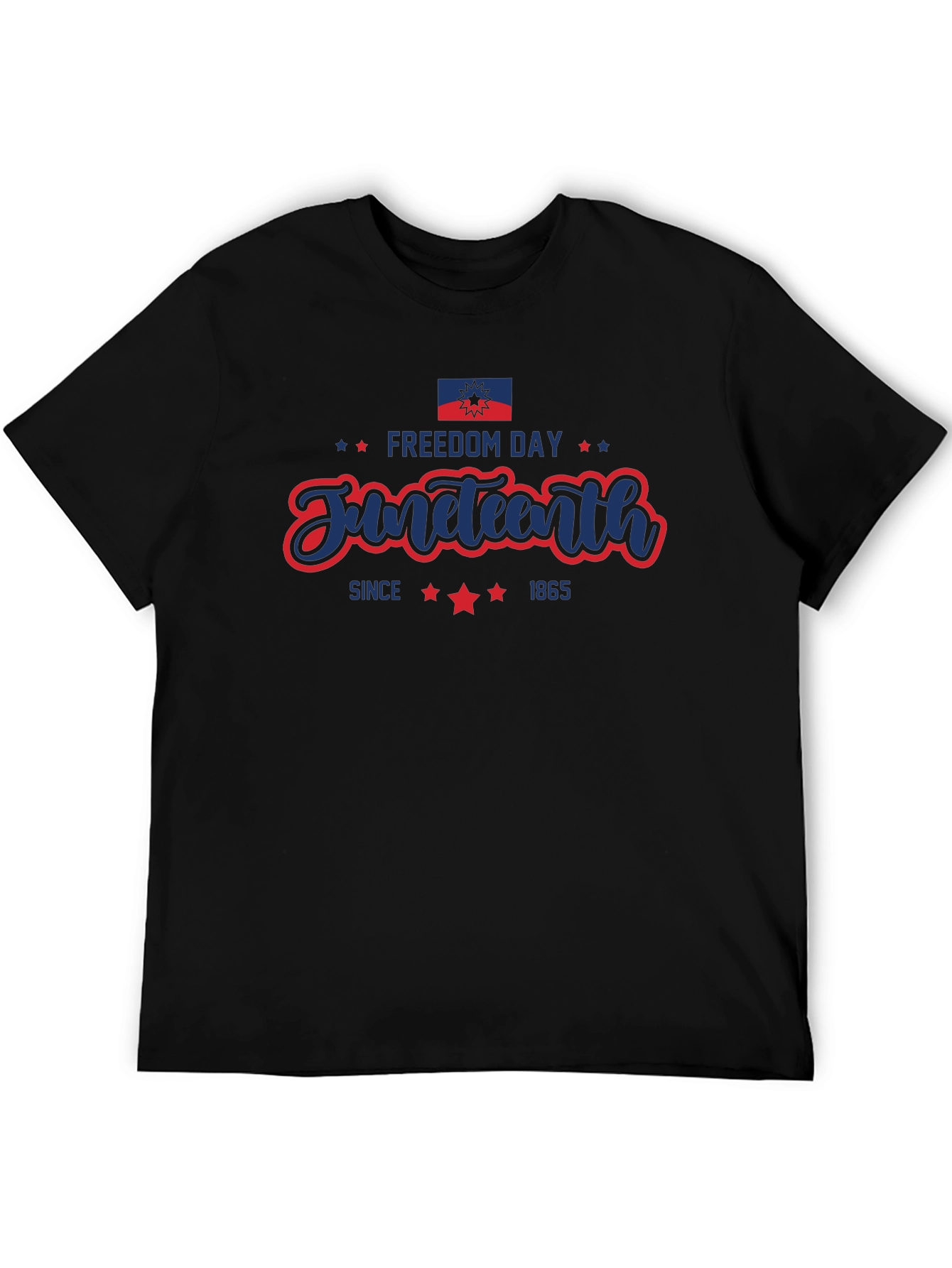 Juneteenth Freedom Day Black T-Shirt