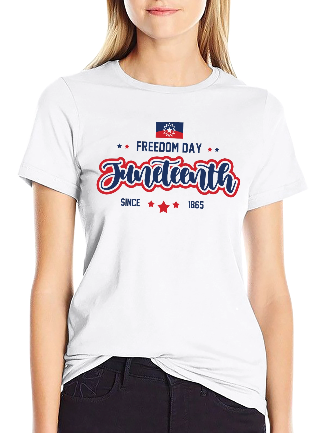 Juneteenth Freedom Day Black T-Shirt