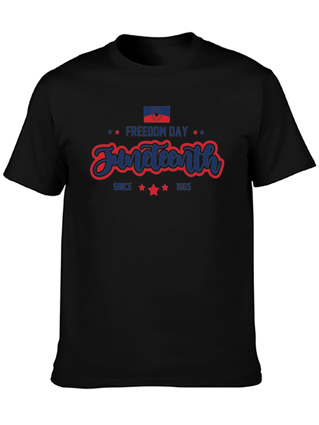 Juneteenth Freedom Day Black T-Shirt