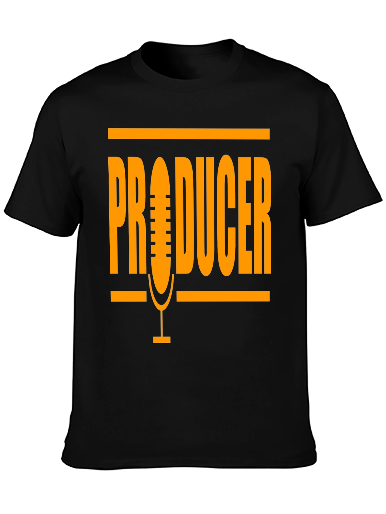 Producer Microphone Graphic T-Shirt