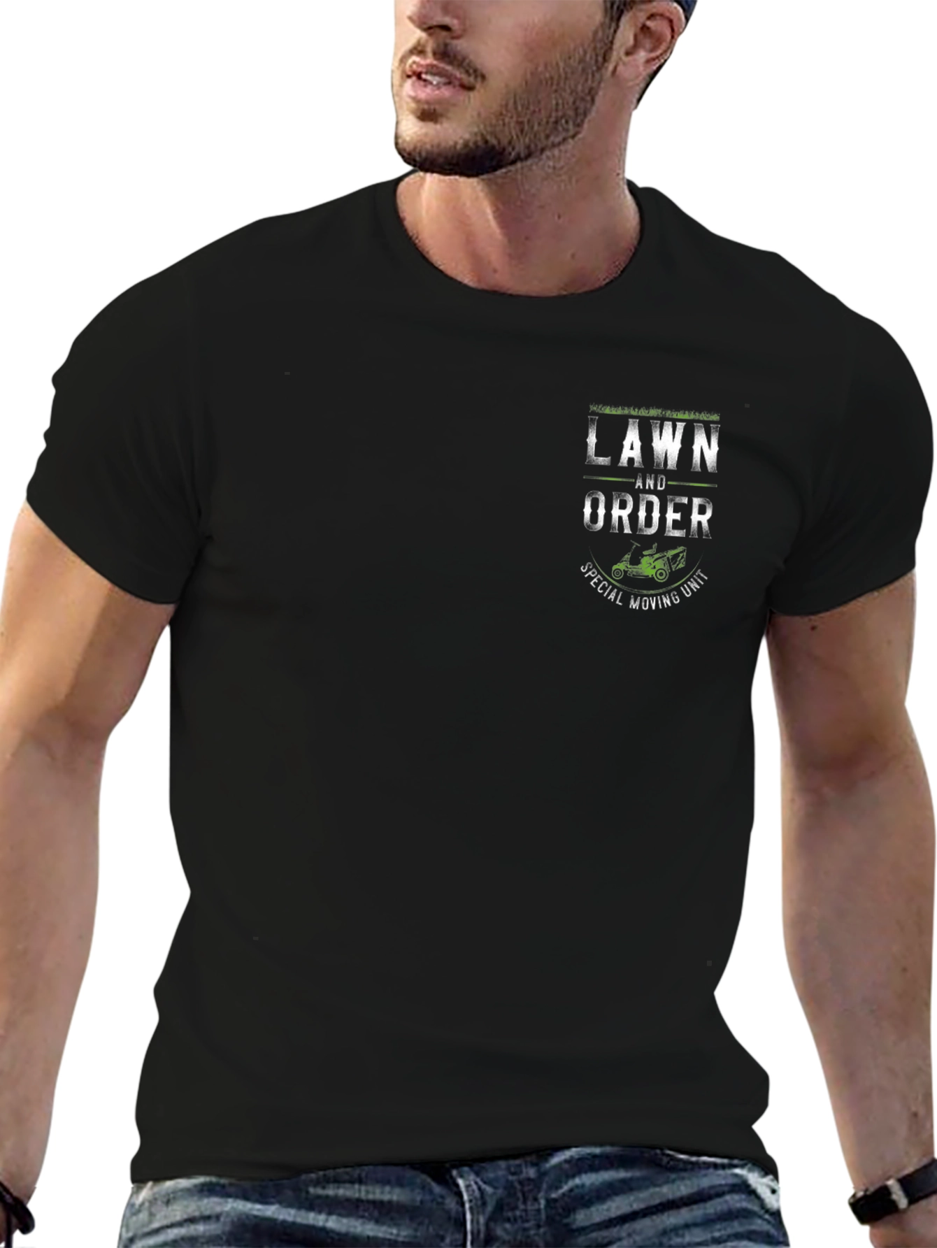 Lawn and Order T-Shirt - Special Moving Unit