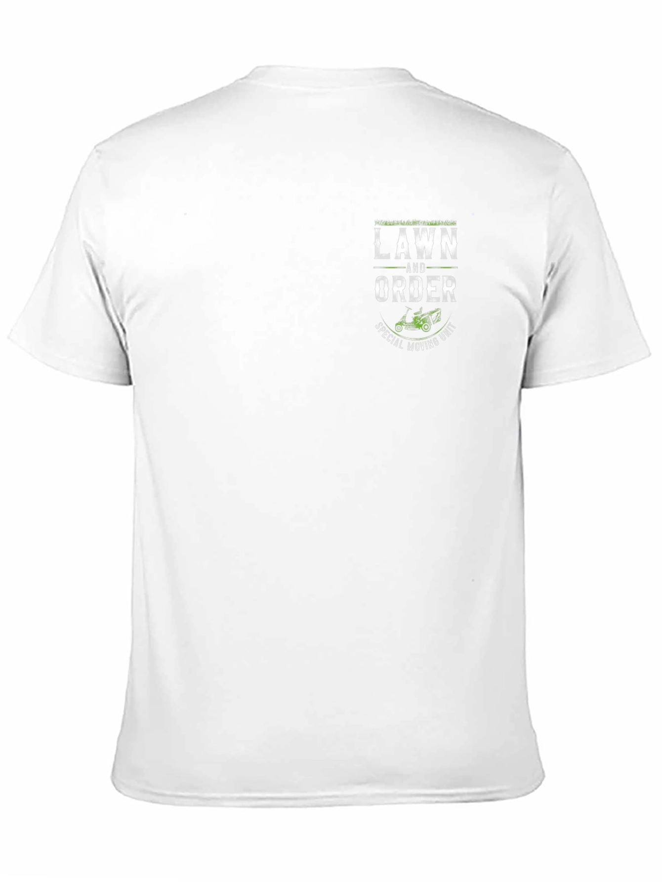 Lawn and Order T-Shirt - Special Moving Unit