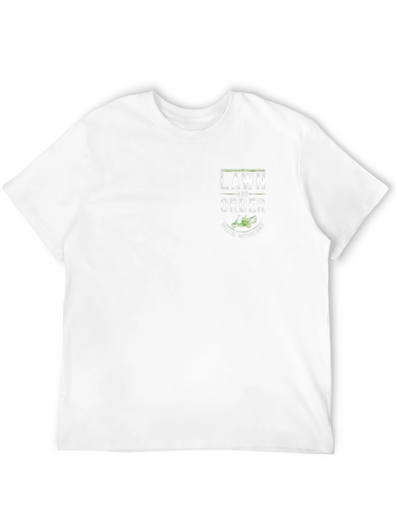 Lawn and Order T-Shirt - Special Moving Unit