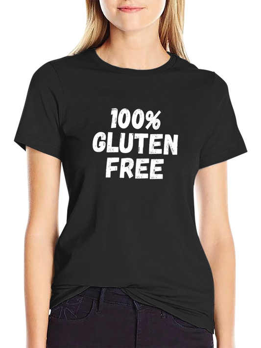 100% Gluten Free Black T-Shirt