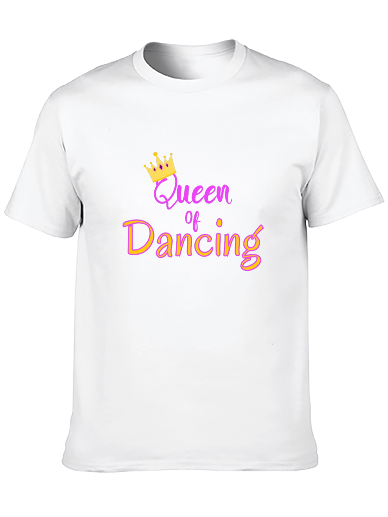 Queen of Dancing Graphic Tee - Black