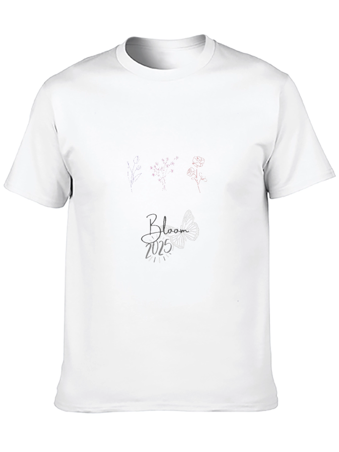 Butterfly 2025 Graphic Tee - Stylish Unisex T-Shirt