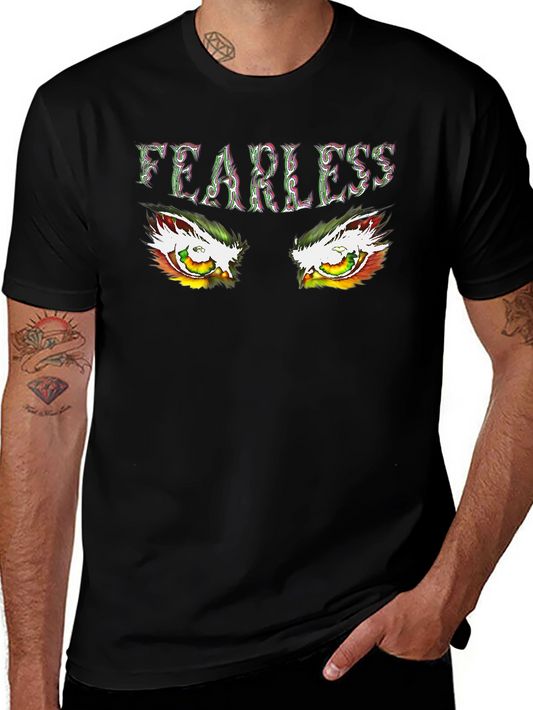 Fearless Eye Graphic T-Shirt - Bold Statement Tee