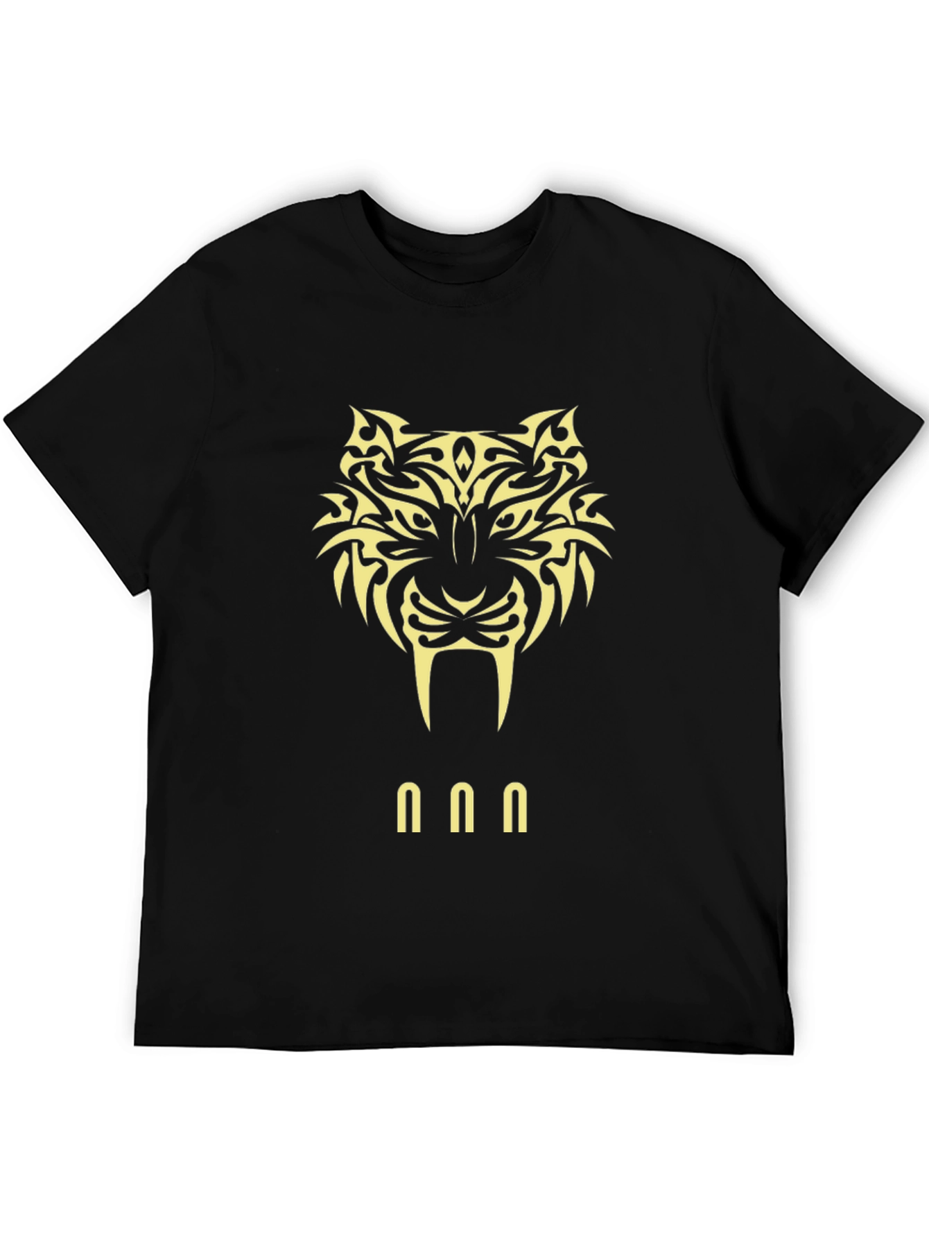 Tribal Tiger Graphic Tee - Cool Mens T-Shirt