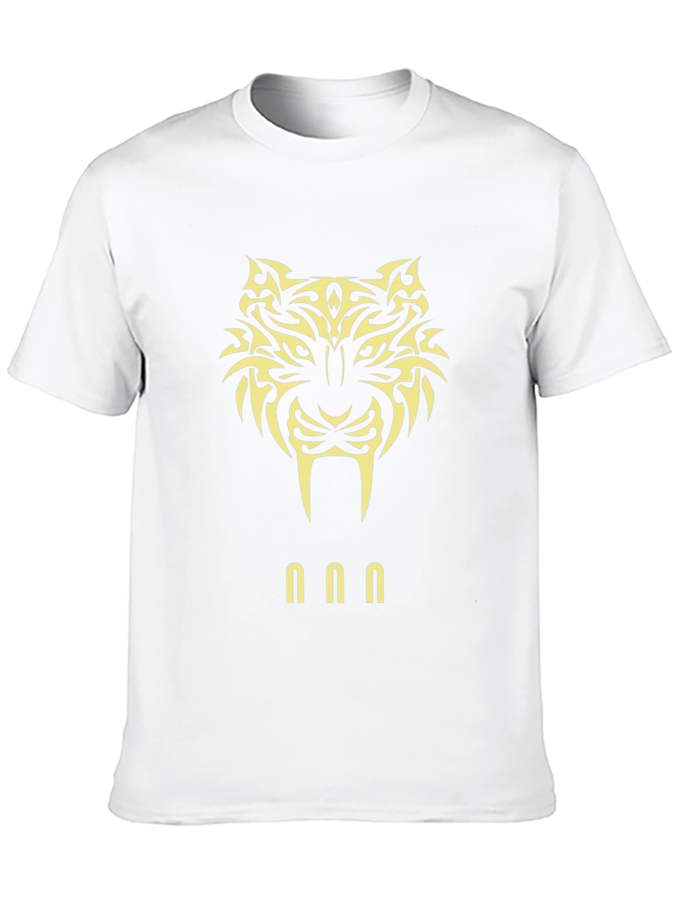 Tribal Tiger Graphic Tee - Cool Mens T-Shirt