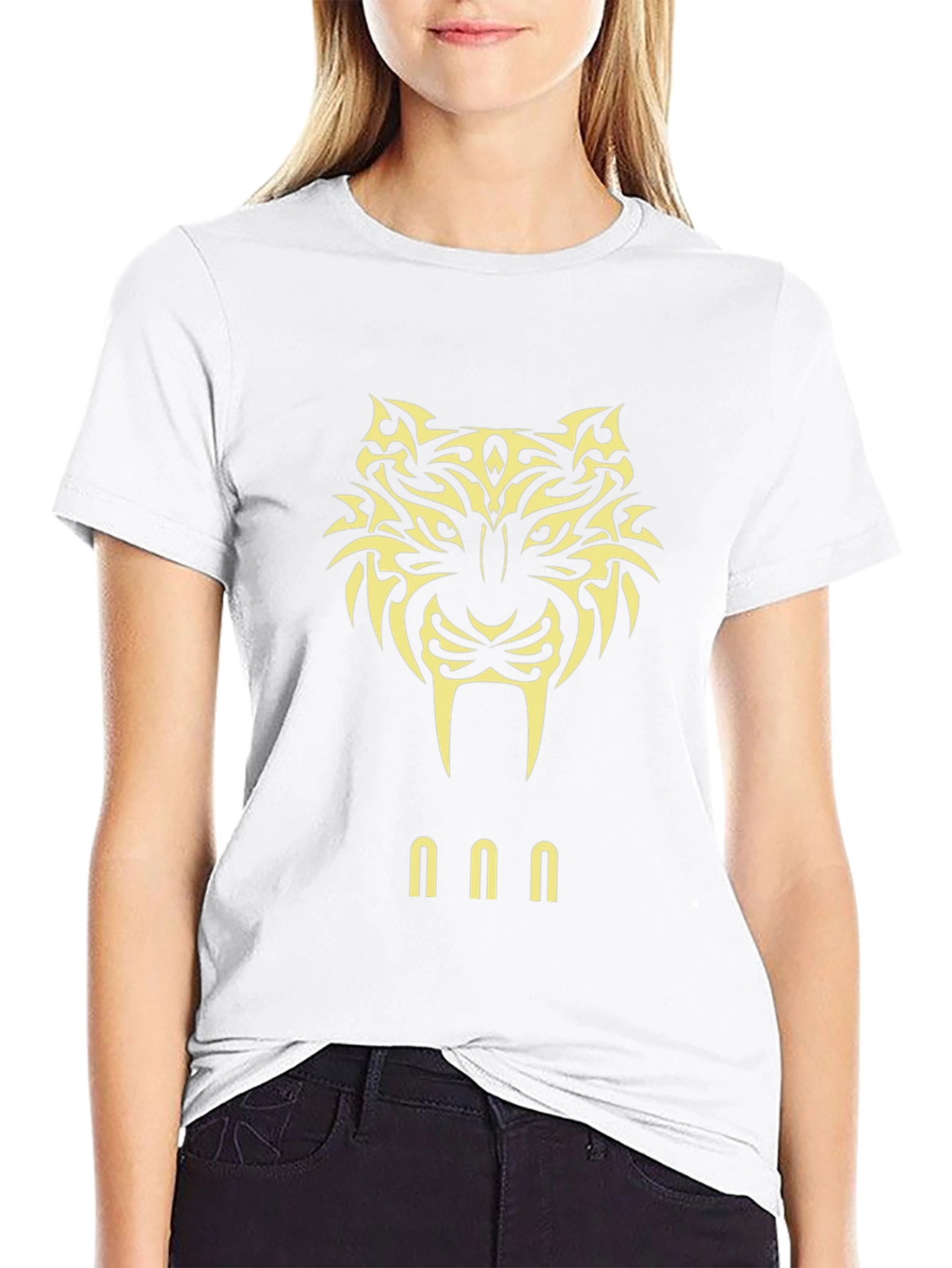 Tribal Tiger Graphic Tee - Cool Mens T-Shirt