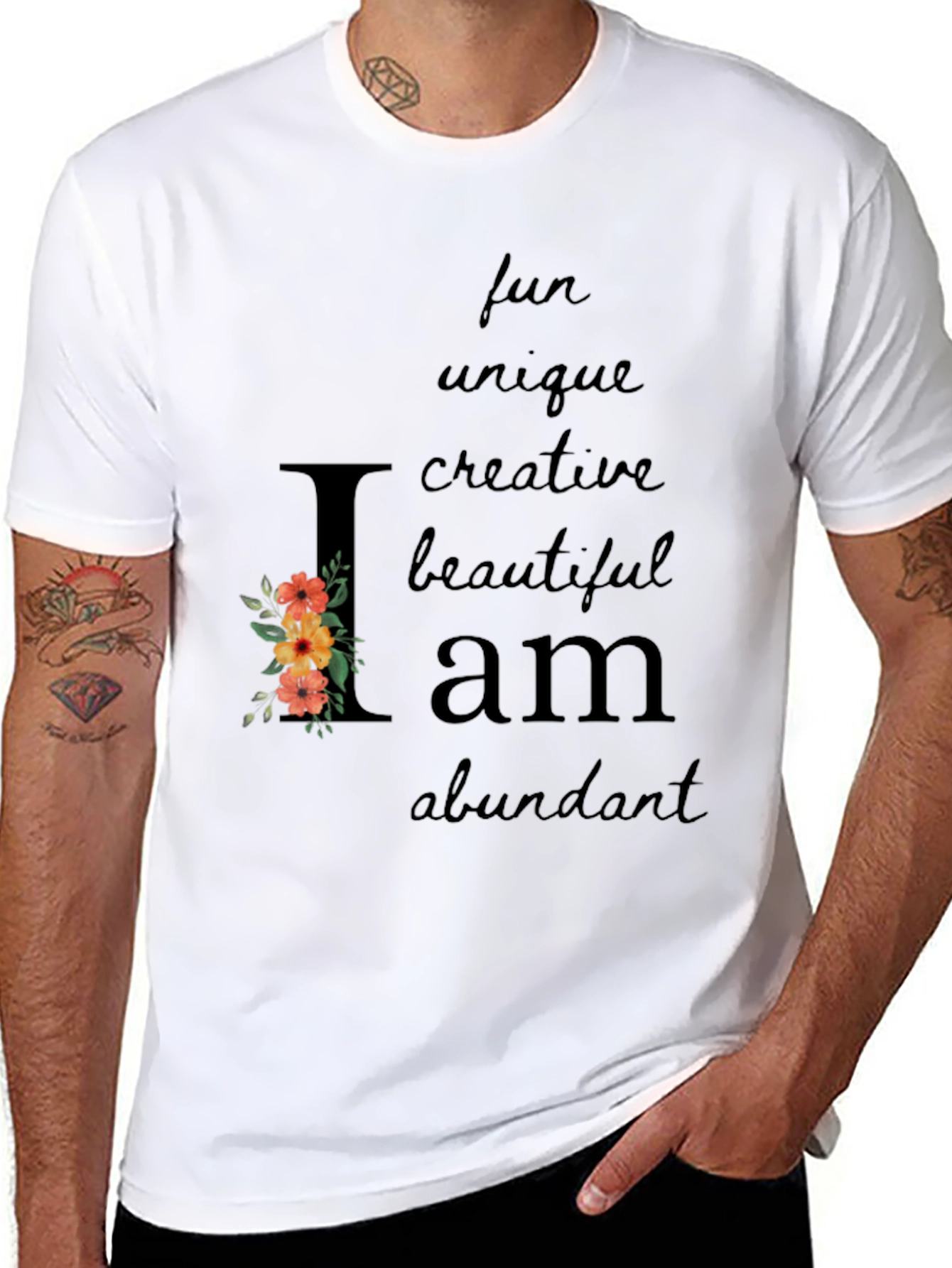 I am T-Shirt - Fun Unique Creative