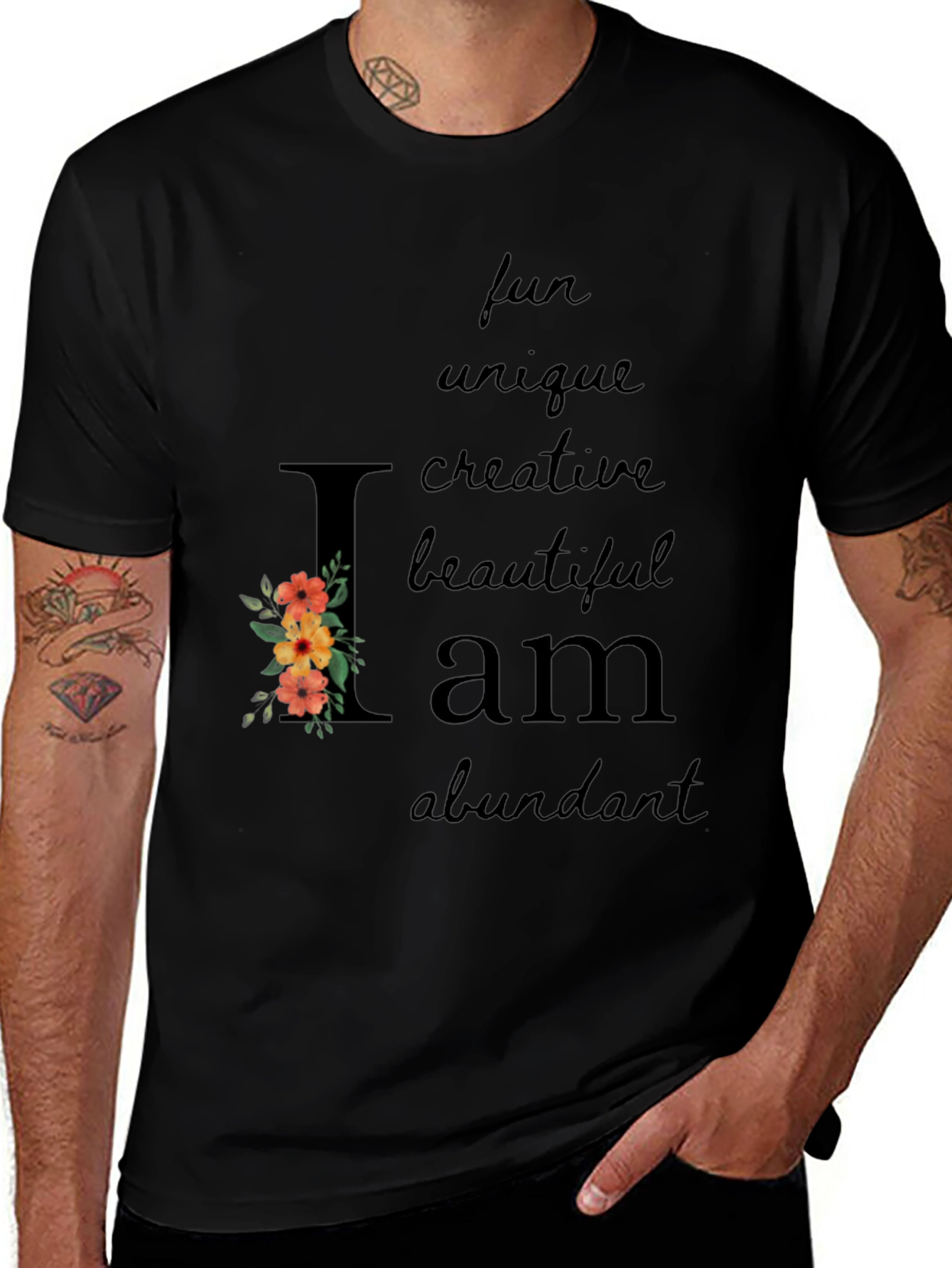 I am T-Shirt - Fun Unique Creative