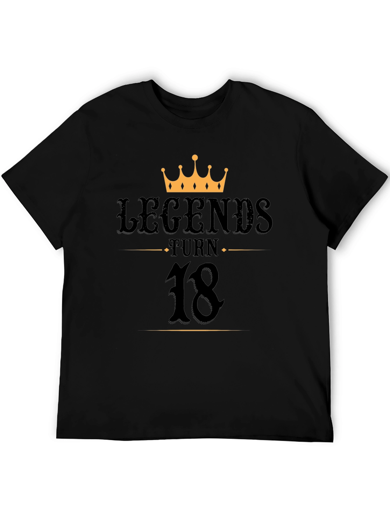 Legends Turn 18 T-Shirt - Birthday Gift