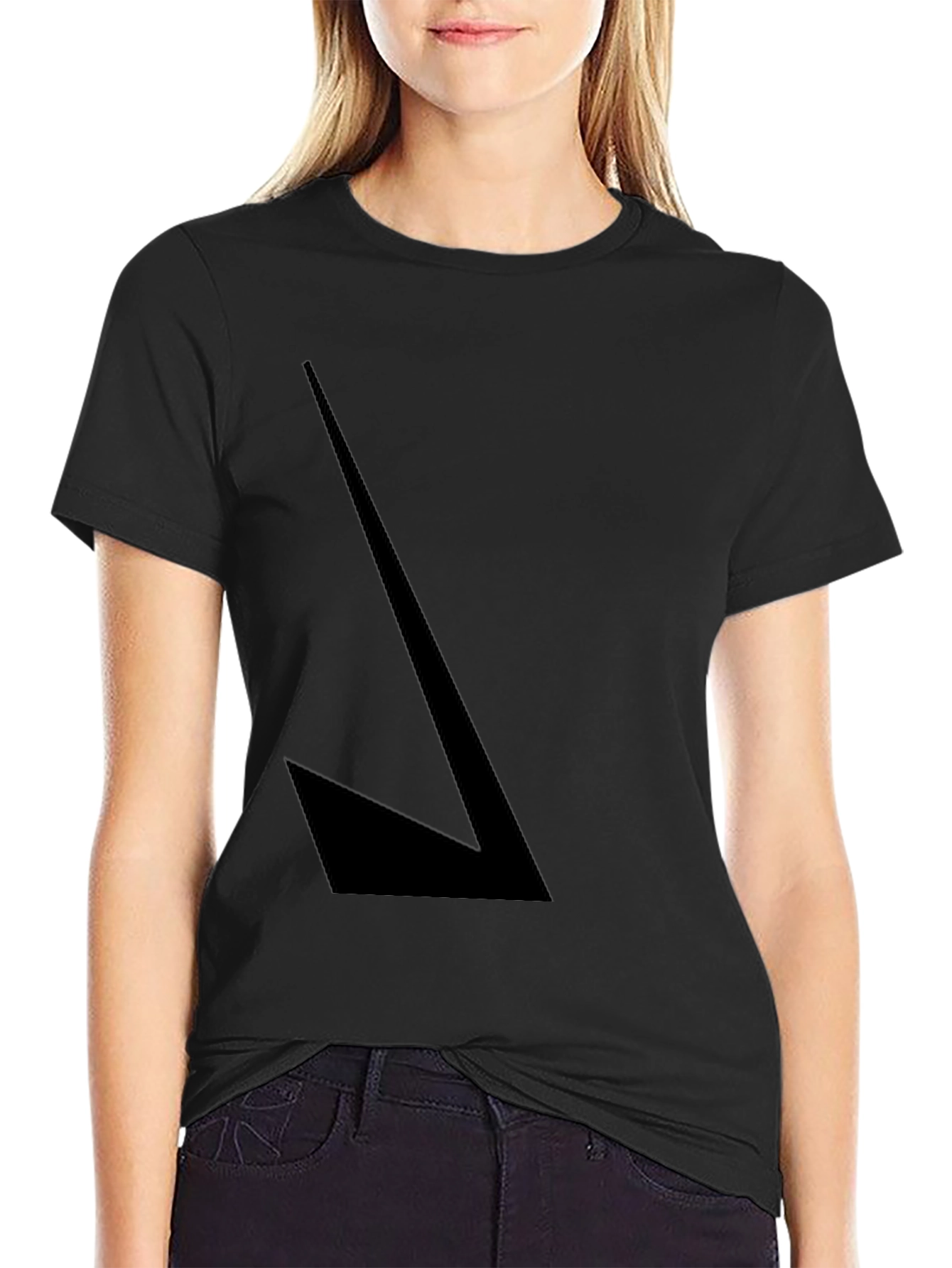 Mens Black T-Shirt - Graphic Design