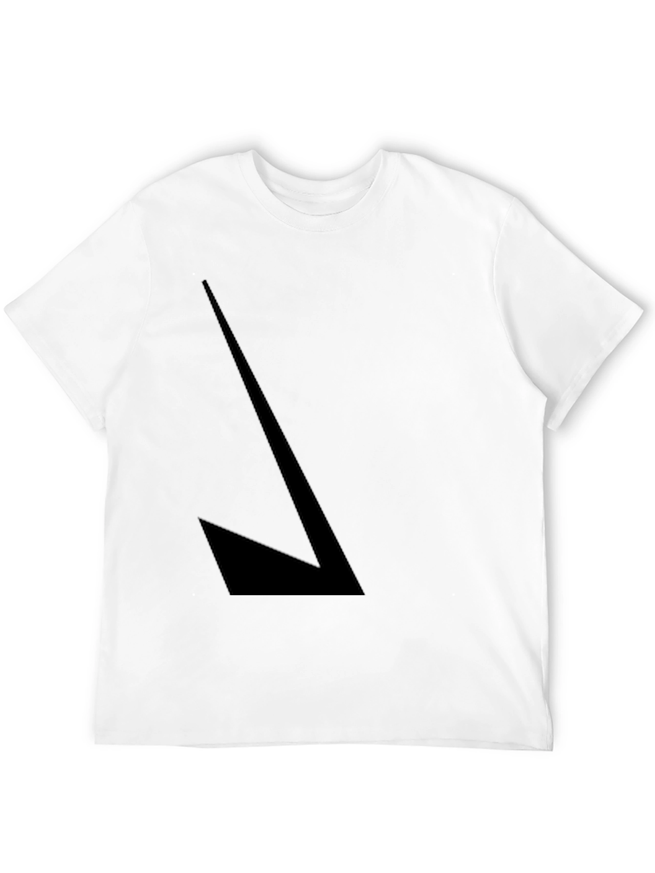 Mens Black T-Shirt - Graphic Design