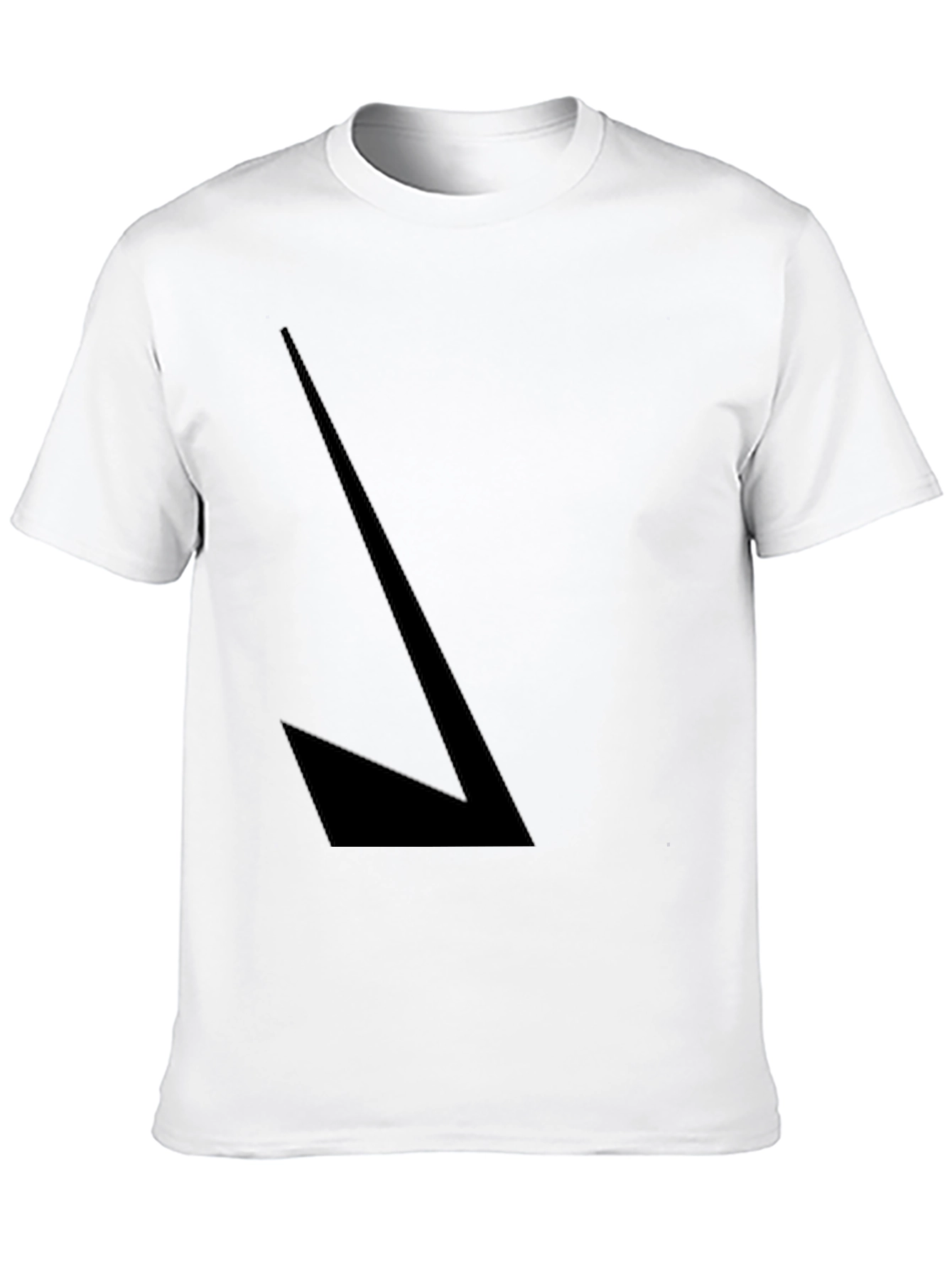 Mens Black T-Shirt - Graphic Design